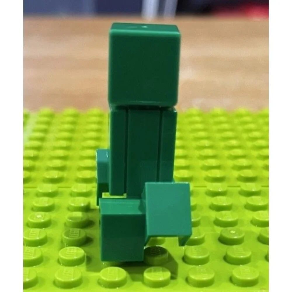 LEGO Minifigure Creeper Minecraft Minifigure min012 Retired Fast Shipping - Picture 4 of 7